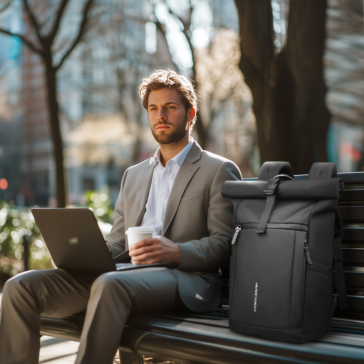 Heroic Knight Luxury Rolltop B - đánh giá và giá Luxury Bags That Fit Laptop
