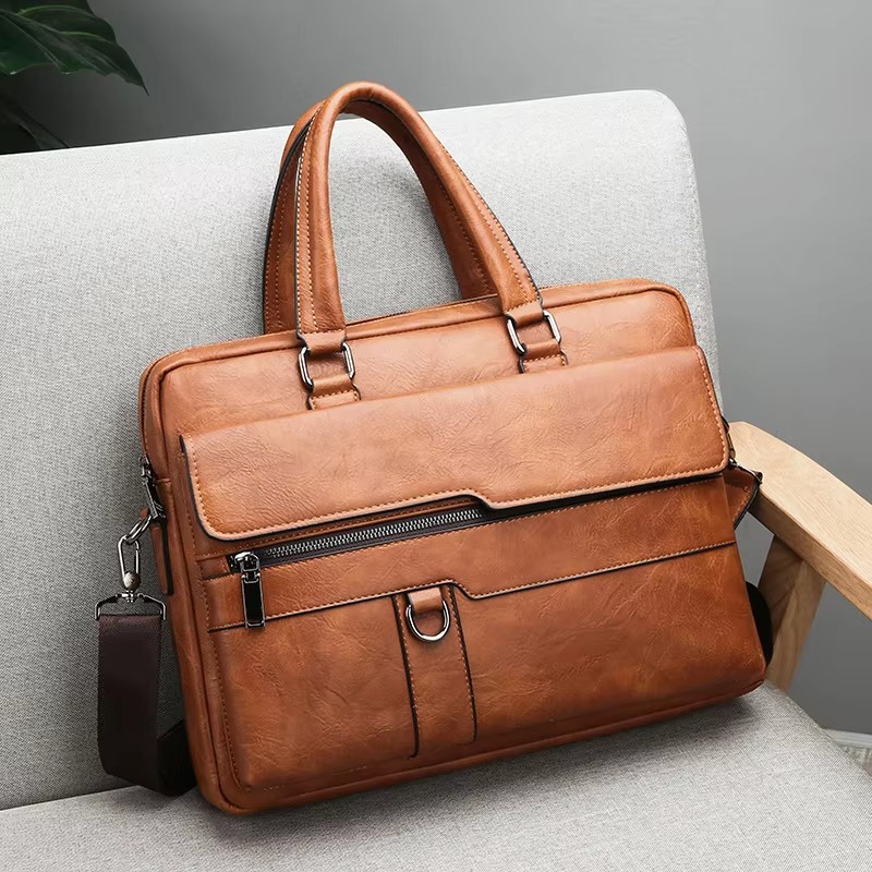 Luxury Brand Men Handbag Leath - đánh giá và giá Luxury Bags That Fit Laptop